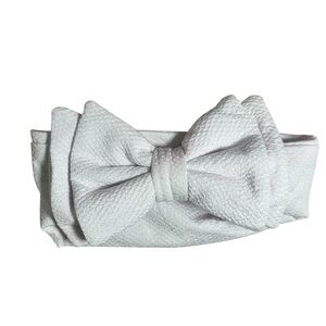 2/$30 Elegant Gray Bow Headband